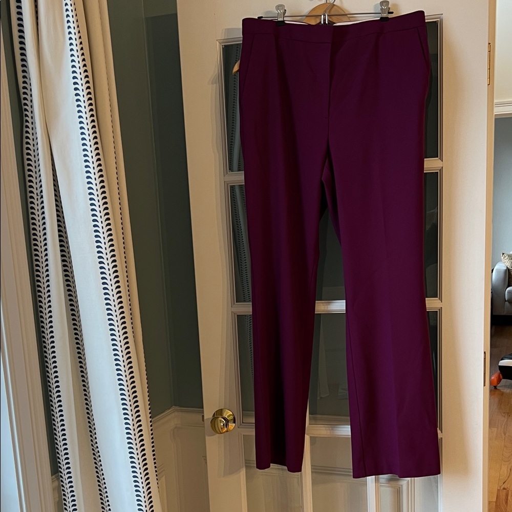 Ann Taylor Elegant Purple Women's Pants